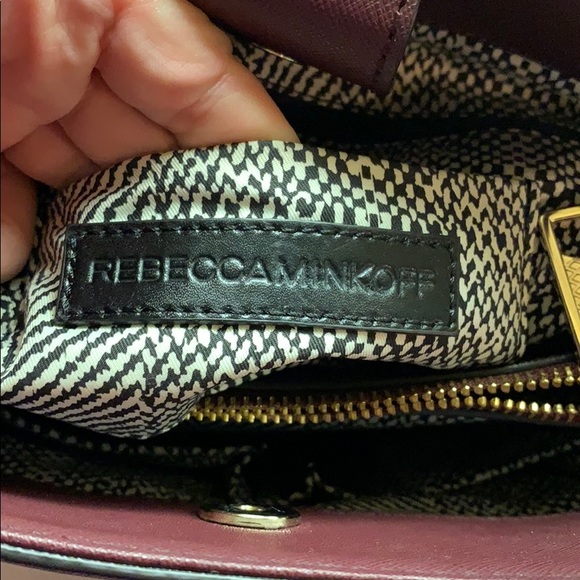 Rebecca Minkoff Amorous Satchel in Black Cherry - Picture 6 of 8